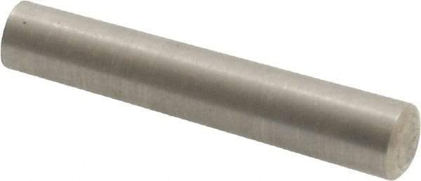 Value Collection - Size 2/0, 0.1254" Small End Diam, 0.141" Large End Diam, Passivated Stainless Steel Taper Pin - Grade 303, 18-8, 3/4" OAL, 3/4 Pin Length - Caliber Tooling