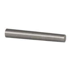 Value Collection - Size 3, 0.1878" Small End Diam, 0.219" Large End Diam, Passivated Stainless Steel Taper Pin - Grade 303, 18-8, 1-1/2" OAL, 1-1/2 Pin Length - Caliber Tooling