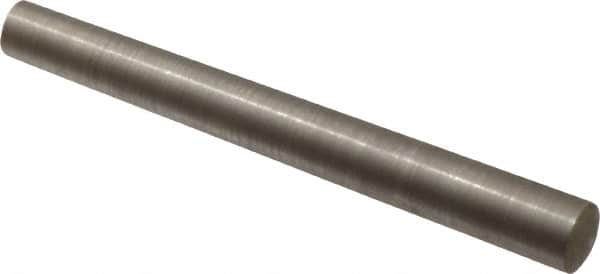 Value Collection - Size 6, 0.2786" Small End Diam, 0.341" Large End Diam, Passivated Stainless Steel Taper Pin - Grade 303, 18-8, 3" OAL, 3 Pin Length - Caliber Tooling