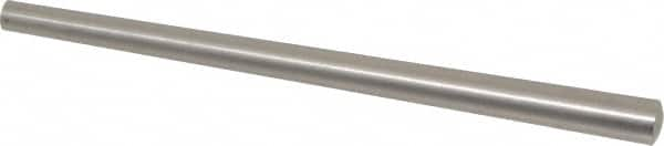 Value Collection - Size 7, 0.2842" Small End Diam, 0.409" Large End Diam, Passivated Stainless Steel Taper Pin - Grade 303, 18-8, 6" OAL, 6 Pin Length - Caliber Tooling