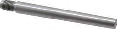 Value Collection - Size 8, 0.49" Large End Diam, Uncoated Steel 7/16-20 Threaded Taper Pin - Grade C-12L14, 4 Pin Length - Caliber Tooling