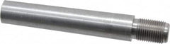 Value Collection - Size 10, 0.704" Large End Diam, Uncoated Steel 5/8-18 Threaded Taper Pin - Grade C-12L14, 3-1/2 Pin Length - Caliber Tooling