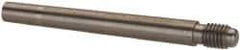 Value Collection - Size 4, 0.248" Large End Diam, Passivated Stainless Steel 1/4-28 Threaded Taper Pin - Grade 303, 18-8, 2 Pin Length - Caliber Tooling