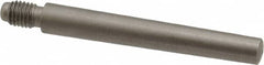 Value Collection - Size 5, 0.287" Large End Diam, Passivated Stainless Steel 1/4-28 Threaded Taper Pin - Grade 303, 18-8, 2 Pin Length - Caliber Tooling