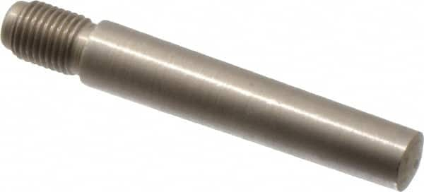 Value Collection - Size 7, 0.407" Large End Diam, Passivated Stainless Steel 3/8-24 Threaded Taper Pin - Grade 303, 18-8, 2 Pin Length - Caliber Tooling