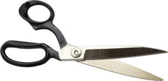 Wiss - 5" LOC, 10-3/8" OAL Inlaid Heavy Duty Shears - Offset Handle, For Composite Materials, Fabrics, Upholstery - Caliber Tooling