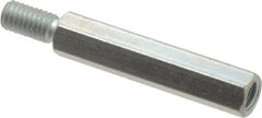 Electro Hardware - #8-32, 1-3/8" OAL, 5/16" Across Flats, Steel Male/Female Hex Circuit Board Standoff - Caliber Tooling