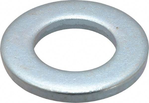 Value Collection - 3/4" Screw, Steel SAE Flat Washer - 13/16" ID x 1-1/2" OD, 9/64" Thick, Zinc-Plated Finish - Caliber Tooling