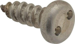 Made in USA - #14 Pan Head Spanner Sheet Metal Screw - Stainless Steel, 3/4" Length Under Head, Grade 18-8 - Caliber Tooling