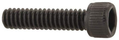 Unbrako - #2-56 UNC Hex Socket Drive, Socket Cap Screw - Alloy Steel, Black Oxide Finish, 3/8" Length Under Head - Caliber Tooling