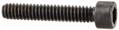 Unbrako - #2-56 UNC Hex Socket Drive, Socket Cap Screw - Alloy Steel, Black Oxide Finish, 1/2" Length Under Head - Caliber Tooling