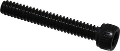 Unbrako - #4-40 UNC Hex Socket Drive, Socket Cap Screw - Alloy Steel, Black Oxide Finish, 3/4" Length Under Head - Caliber Tooling