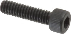 Unbrako - #5-40 UNC Hex Socket Drive, Socket Cap Screw - Alloy Steel, Black Oxide Finish, 1/2" Length Under Head - Caliber Tooling