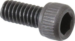 Unbrako - #8-32 UNC Hex Socket Drive, Socket Cap Screw - Alloy Steel, Black Oxide Finish, 3/8" Length Under Head - Caliber Tooling