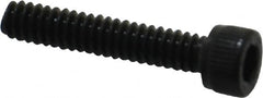 Unbrako - #10-24 UNC Hex Socket Drive, Socket Cap Screw - Alloy Steel, Black Oxide Finish, 1" Length Under Head - Caliber Tooling