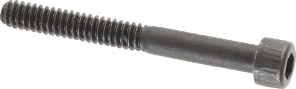 Unbrako - #10-24 UNC Hex Socket Drive, Socket Cap Screw - Alloy Steel, Black Oxide Finish, 1-3/4" Length Under Head - Caliber Tooling