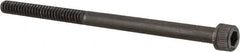 Unbrako - #10-24 UNC Hex Socket Drive, Socket Cap Screw - Alloy Steel, Black Oxide Finish, 3" Length Under Head - Caliber Tooling