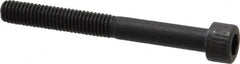 Unbrako - #10-32 UNF Hex Socket Drive, Socket Cap Screw - Alloy Steel, Black Oxide Finish, 1-3/4" Length Under Head - Caliber Tooling