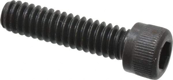 Unbrako - 1/4-20 UNC Hex Socket Drive, Socket Cap Screw - Alloy Steel, Black Oxide Finish, 1" Length Under Head - Caliber Tooling