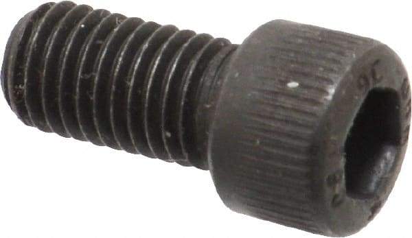 Unbrako - 1/4-28 UNF Hex Socket Drive, Socket Cap Screw - Alloy Steel, Black Oxide Finish, 1/2" Length Under Head - Caliber Tooling