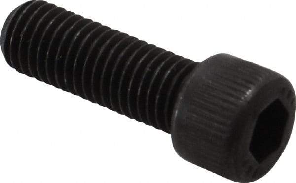 Unbrako - 1/4-28 UNF Hex Socket Drive, Socket Cap Screw - Alloy Steel, Black Oxide Finish, 3/4" Length Under Head - Caliber Tooling