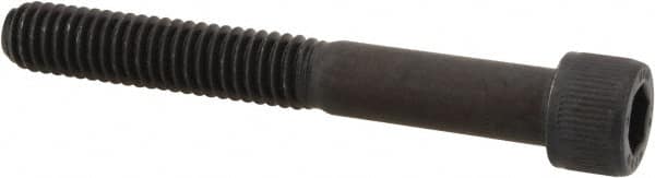 Unbrako - 5/16-18 UNC Hex Socket Drive, Socket Cap Screw - Alloy Steel, Black Oxide Finish, 2-1/2" Length Under Head - Caliber Tooling