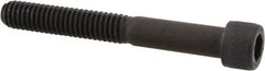 Unbrako - 5/16-18 UNC Hex Socket Drive, Socket Cap Screw - Alloy Steel, Black Oxide Finish, 2-1/2" Length Under Head - Caliber Tooling