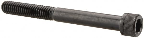 Unbrako - 5/16-18 UNC Hex Socket Drive, Socket Cap Screw - Alloy Steel, Black Oxide Finish, 3" Length Under Head - Caliber Tooling