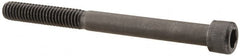 Unbrako - 5/16-18 UNC Hex Socket Drive, Socket Cap Screw - Alloy Steel, Black Oxide Finish, 3-1/2" Length Under Head - Caliber Tooling