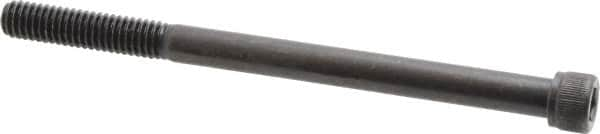 Unbrako - 5/16-18 UNC Hex Socket Drive, Socket Cap Screw - Alloy Steel, Black Oxide Finish, 4-1/2" Length Under Head - Caliber Tooling