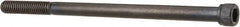 Unbrako - 5/16-18 UNC Hex Socket Drive, Socket Cap Screw - Alloy Steel, Black Oxide Finish, 5-1/2" Length Under Head - Caliber Tooling