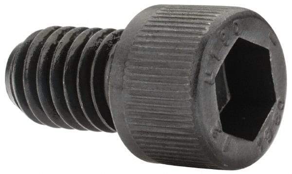 Unbrako - 3/8-16 UNC Hex Socket Drive, Socket Cap Screw - Alloy Steel, Black Oxide Finish, 5/8" Length Under Head - Caliber Tooling