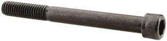 Unbrako - 3/8-16 UNC Hex Socket Drive, Socket Cap Screw - Alloy Steel, Black Oxide Finish, 3-3/4" Length Under Head - Caliber Tooling