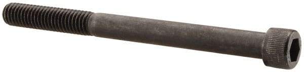 Unbrako - 3/8-16 UNC Hex Socket Drive, Socket Cap Screw - Alloy Steel, Black Oxide Finish, 4-1/2" Length Under Head - Caliber Tooling