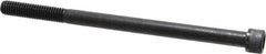 Unbrako - 3/8-16 UNC Hex Socket Drive, Socket Cap Screw - Alloy Steel, Black Oxide Finish, 6" Length Under Head - Caliber Tooling