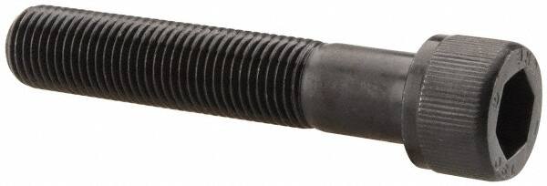 Unbrako - 3/8-24 UNF Hex Socket Drive, Socket Cap Screw - Alloy Steel, Black Oxide Finish, 2" Length Under Head - Caliber Tooling