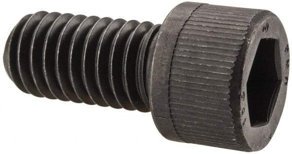 Unbrako - 7/16-14 UNC Hex Socket Drive, Socket Cap Screw - Alloy Steel, Black Oxide Finish, 7/8" Length Under Head - Caliber Tooling