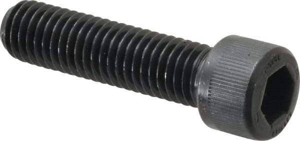 Unbrako - 1/2-13 UNC Hex Socket Drive, Socket Cap Screw - Alloy Steel, Black Oxide Finish, 2" Length Under Head - Caliber Tooling