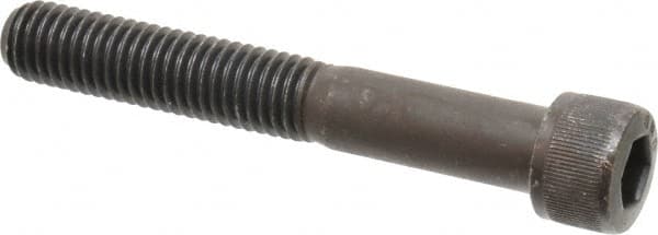 Unbrako - 1/2-13 UNC Hex Socket Drive, Socket Cap Screw - Alloy Steel, Black Oxide Finish, 3-1/2" Length Under Head - Caliber Tooling