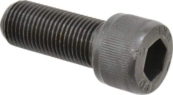 Unbrako - 1/2-20 UNF Hex Socket Drive, Socket Cap Screw - Alloy Steel, Black Oxide Finish, 1-1/4" Length Under Head - Caliber Tooling