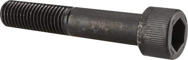 Unbrako - 3/4-10 UNC Hex Socket Drive, Socket Cap Screw - Alloy Steel, Black Oxide Finish, 4" Length Under Head - Caliber Tooling