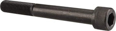 Unbrako - 1-8 UNC Hex Socket Drive, Socket Cap Screw - Alloy Steel, Black Oxide Finish, 8" Length Under Head - Caliber Tooling