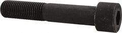 Unbrako - 1-1/4 - 7 UNC Hex Socket Drive, Socket Cap Screw - Alloy Steel, Black Oxide Finish, 7" Length Under Head - Caliber Tooling