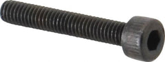 Unbrako - M4x0.70 Metric Coarse Hex Socket Drive, Socket Cap Screw - Grade 12.9 Alloy Steel, Black Oxide Finish, 25mm Length Under Head - Caliber Tooling