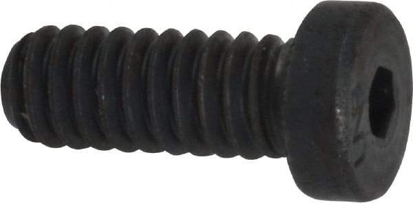 Unbrako - 1/4-20 UNC Hex Socket Drive, Low Socket Cap Screw - Alloy Steel, Black Oxide Finish, 5/8" Length Under Head - Caliber Tooling