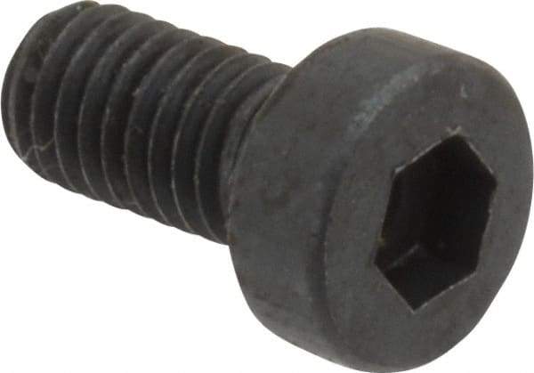 Unbrako - M5x0.80 Metric Coarse Hex Socket Drive, Low Socket Cap Screw - Grade 10.9 Alloy Steel, Black Oxide Finish, 10mm Length Under Head - Caliber Tooling