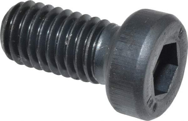 Unbrako - M8x1.25 Metric Coarse Hex Socket Drive, Low Socket Cap Screw - Grade 10.9 Alloy Steel, Black Oxide Finish, 16mm Length Under Head - Caliber Tooling