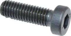 Unbrako - M8x1.25 Metric Coarse Hex Socket Drive, Low Socket Cap Screw - Grade 10.9 Alloy Steel, Black Oxide Finish, 25mm Length Under Head - Caliber Tooling