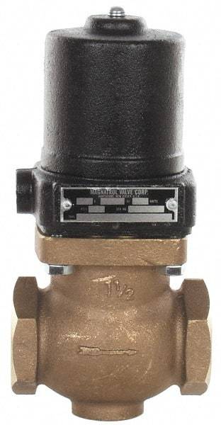 Magnatrol Valve - 1-1/2" Port, 2 Way, Solenoid Valve - Normally Closed - Caliber Tooling