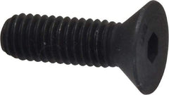 Unbrako - 3/8-16 UNC Hex Socket Drive, 82° Flat Screw - Alloy Steel, Black Oxide Finish, 1-1/4" OAL - Caliber Tooling